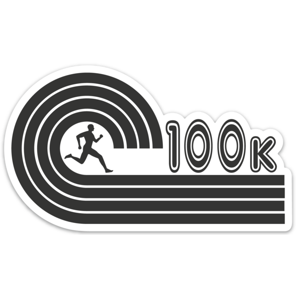 100K Ultramarathon Sticker