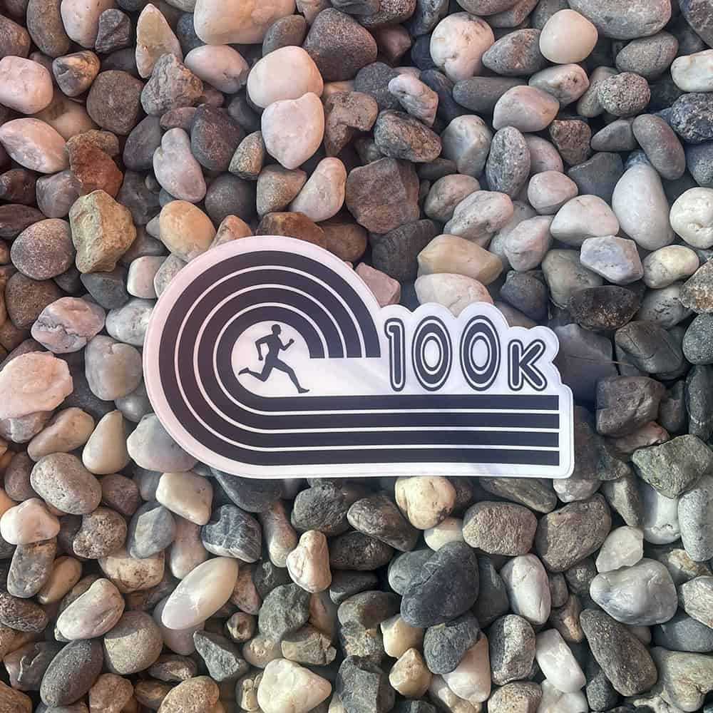 100K Ultramarathon Sticker