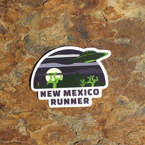 New Mexico Running Sticker