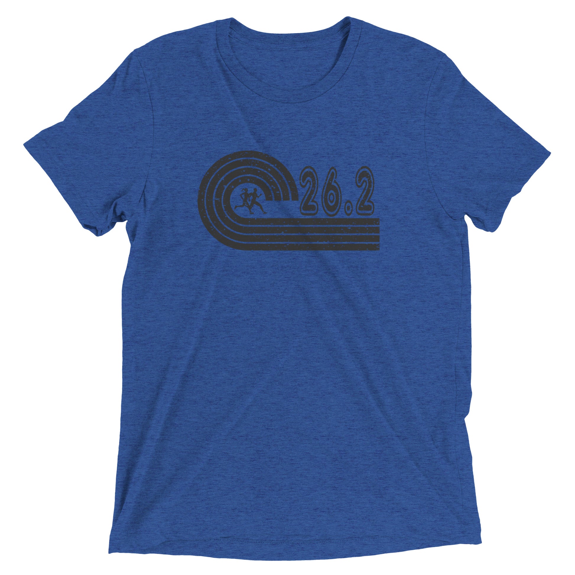 retro 26.2 marathon t-shirt - true royal