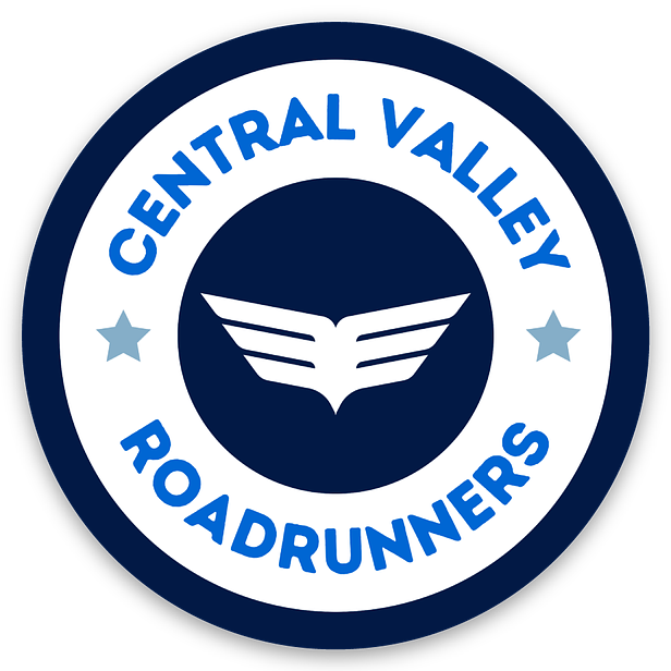 Central Valley Roadrunners Track Club Circle Sticker
