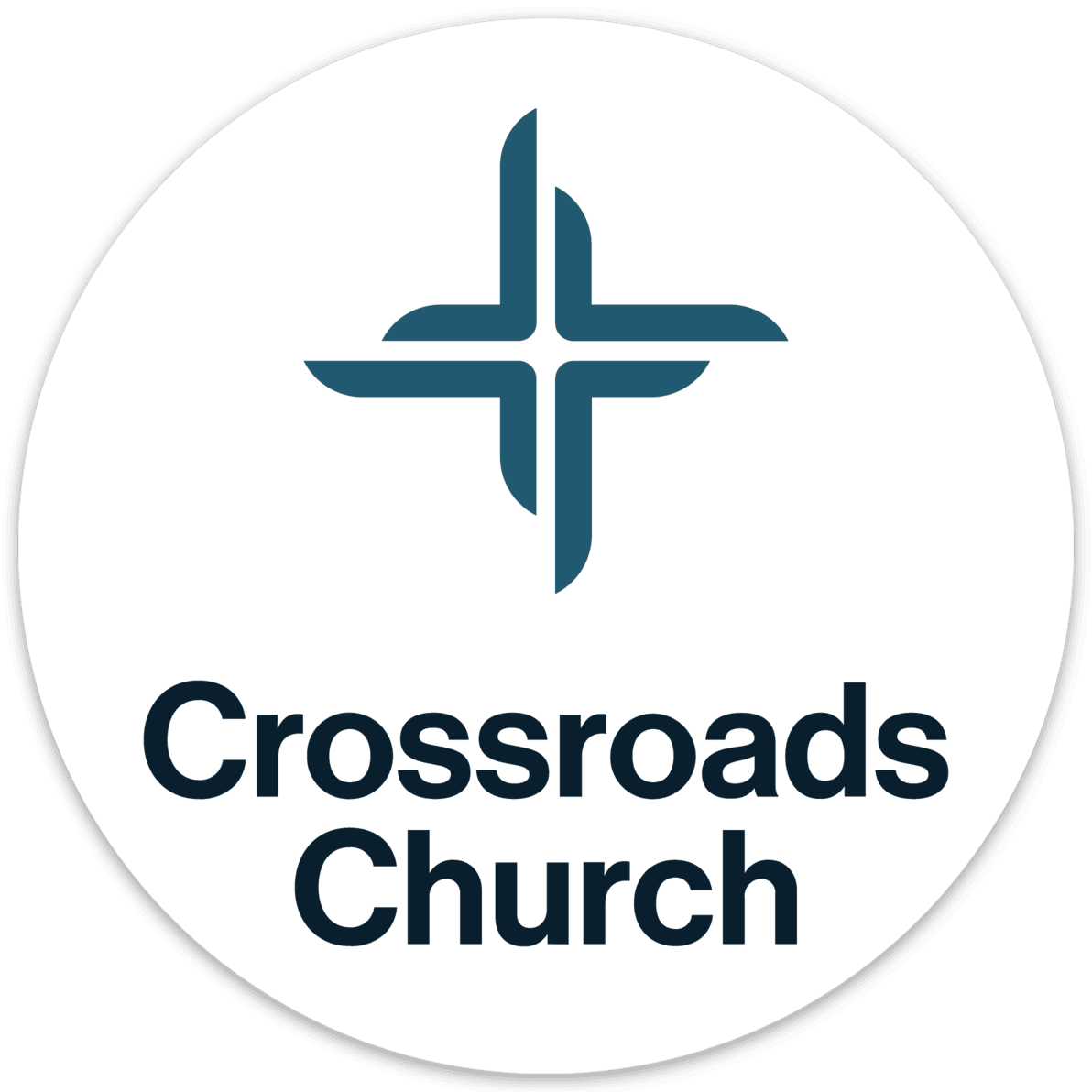 Crossroad Church Circle Stickers