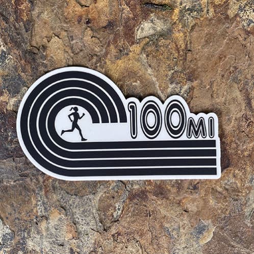 Female 100 Mile Ultramarathon Sticker