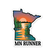 Minnesota Running Sticker