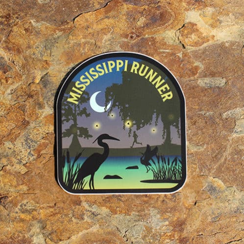 Mississippi Running Sticker