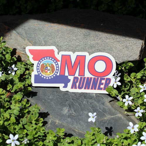 Missouri Running Sticker