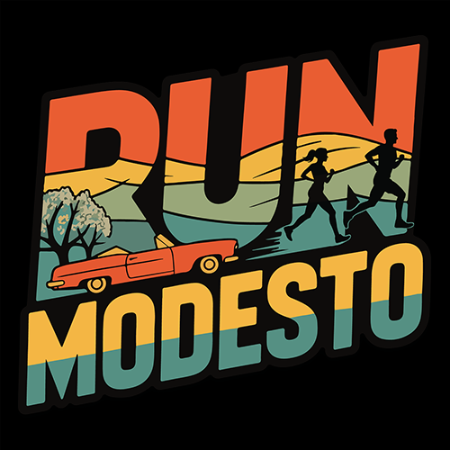 Run Modesto Sticker