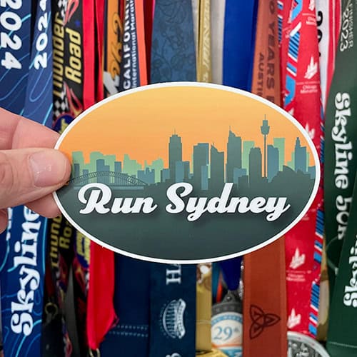 Run Sydney Oval Sticker