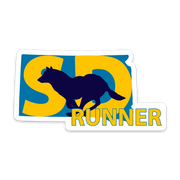 South Dakota Running Sticker