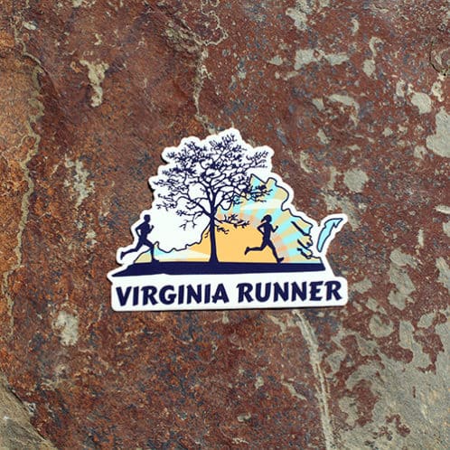 Virginia Running Sticker