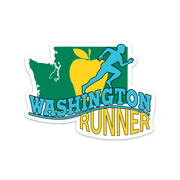 Washington Running Sticker