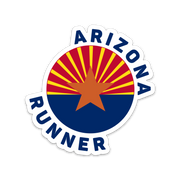 Arizona Running Sticker