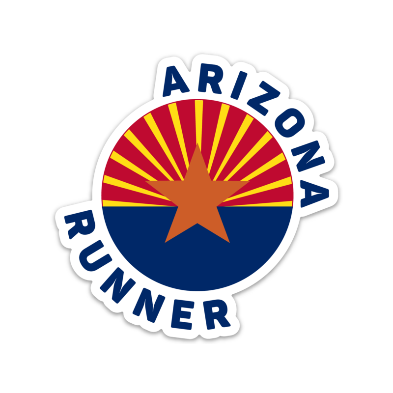 Arizona Running Sticker