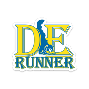 Delaware Running Sticker