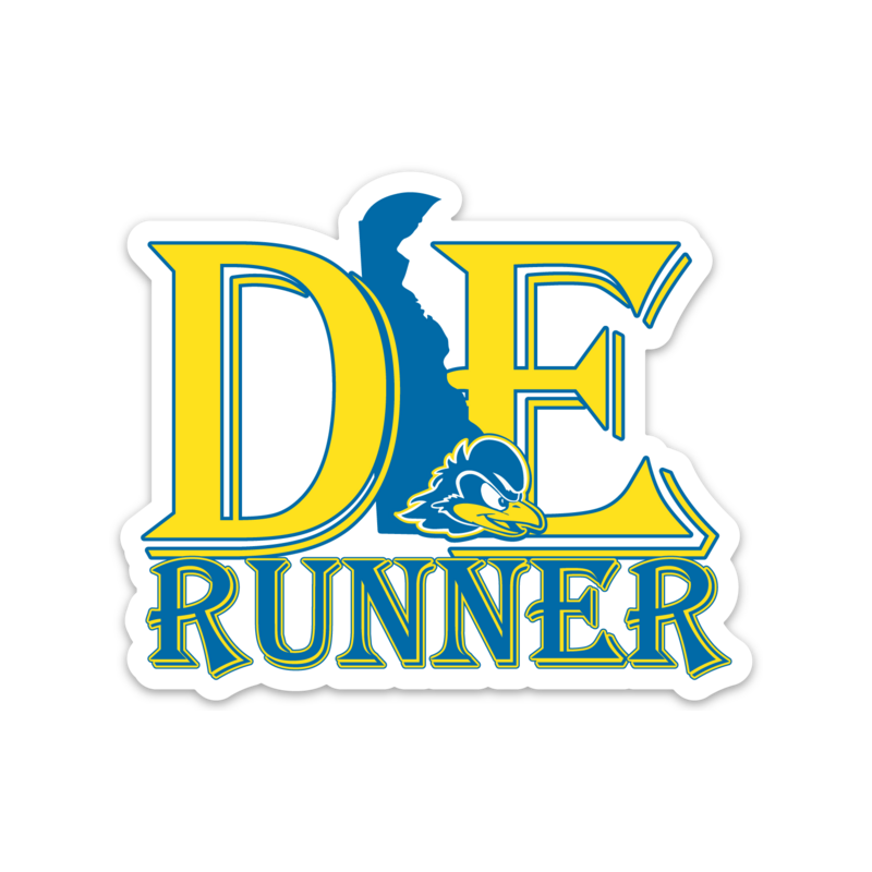 Delaware Running Sticker