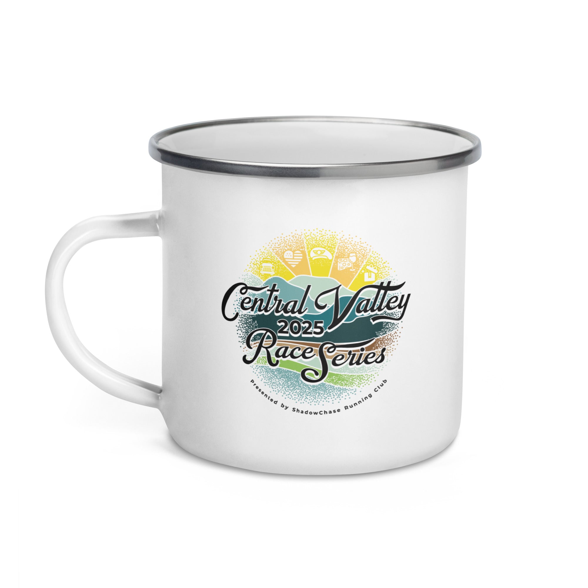 2025 Central Valley Race Series Enamel Mug