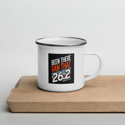 Been There Ran That 26.2 Enamel Mug