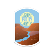 Run Grand Canyon Sticker