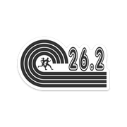 26.2 Marathon Car Magnet
