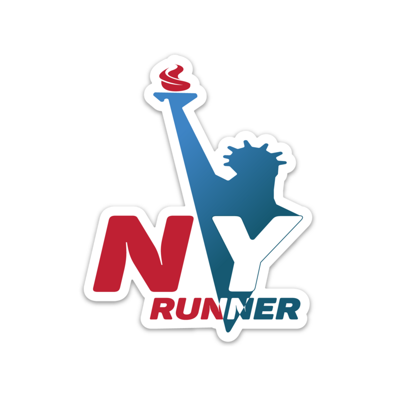 New York Running Sticker