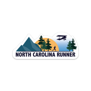 North Carolina Running Sticker