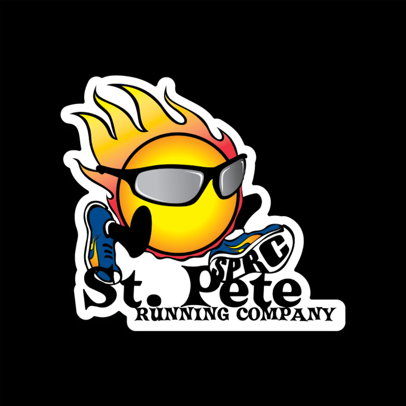 St. Pete Running Company Sticker