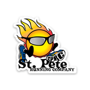 St. Pete Running Company Sticker