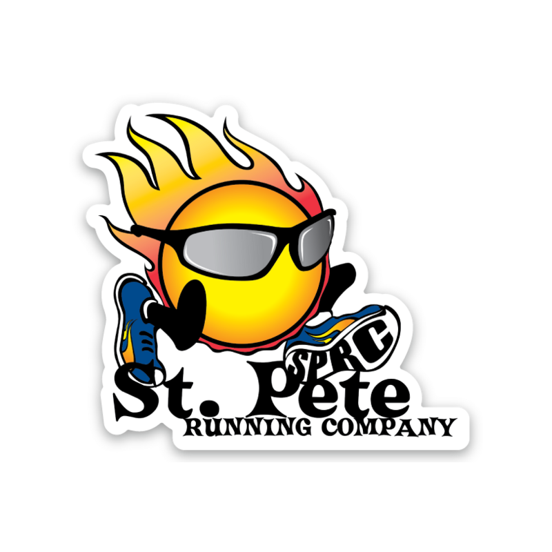 St. Pete Running Company Sticker