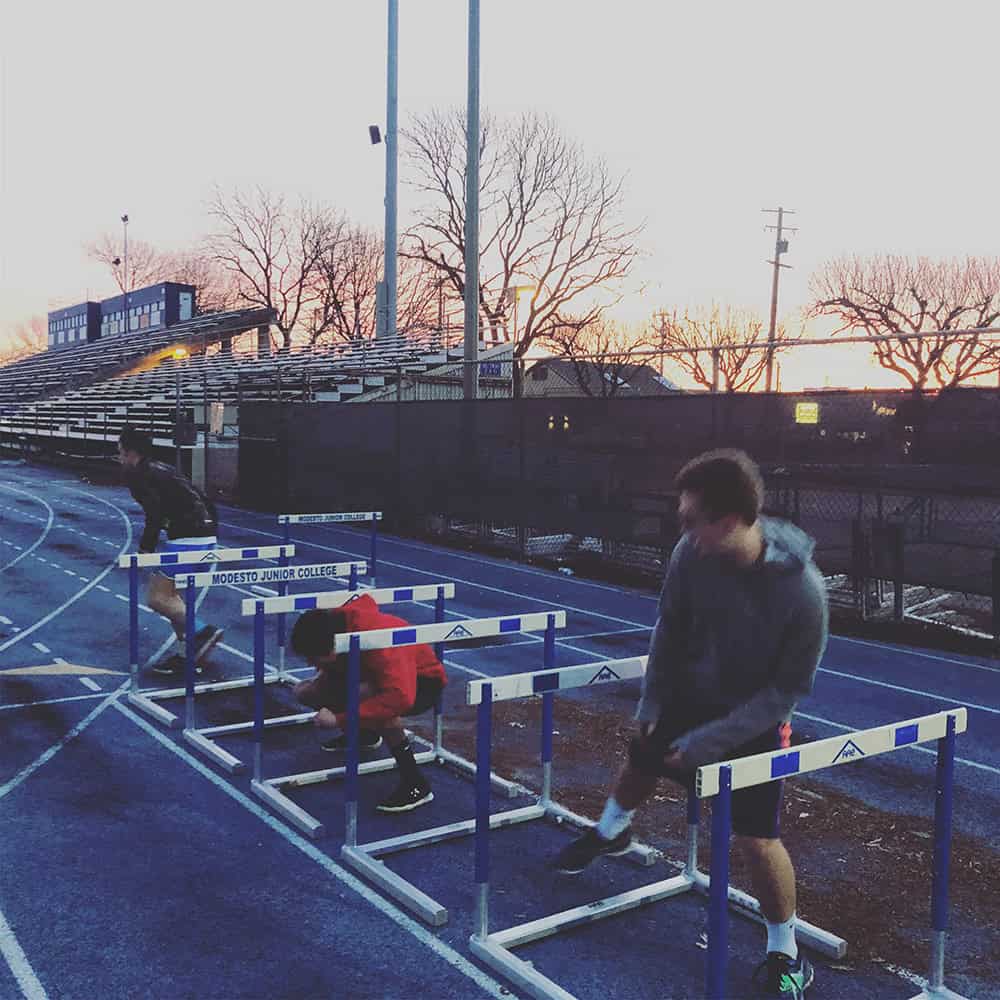 Speed and Agility Sessions at MJC Track