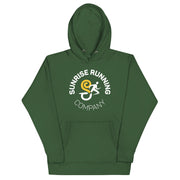 Sunrise Running Company hoodie - forest green