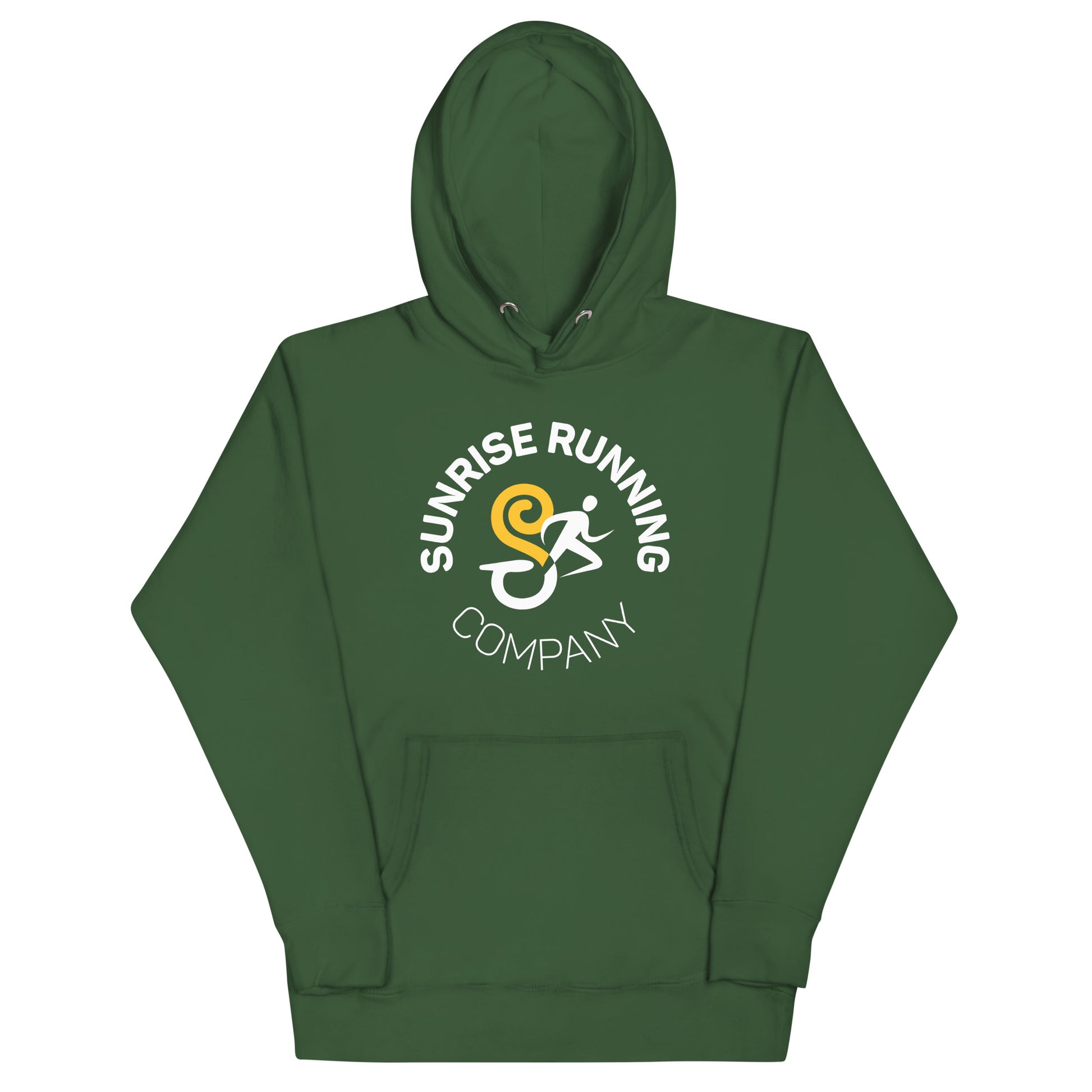 Sunrise Running Company hoodie - forest green