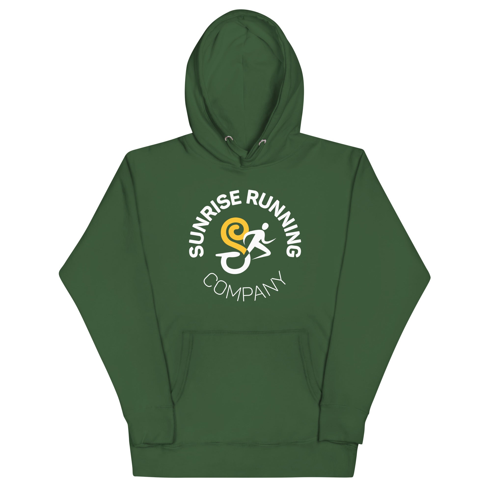 Sunrise Running Company hoodie - forest green