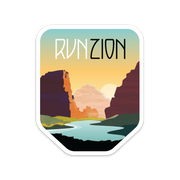 Run Zion Sticker